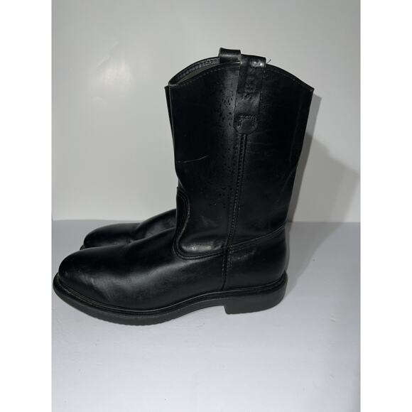 Red Wing Steel Toe Pecos Work Boots 10.5 B USA Made Style 2253 VTG - Picture 3 of 13